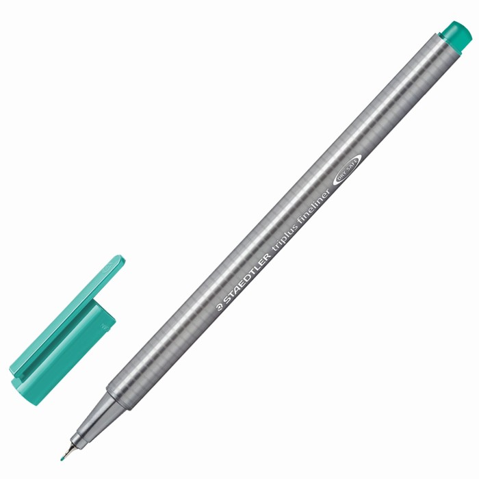Ручка капиллярная Staedtler 0,3 мм, трехгран, линер, бирюзовая 334-54