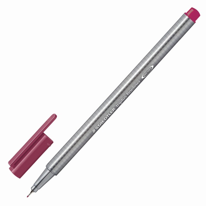Ручка капиллярная Staedtler 0,3 мм, трехгран, линер, мальва 334-260