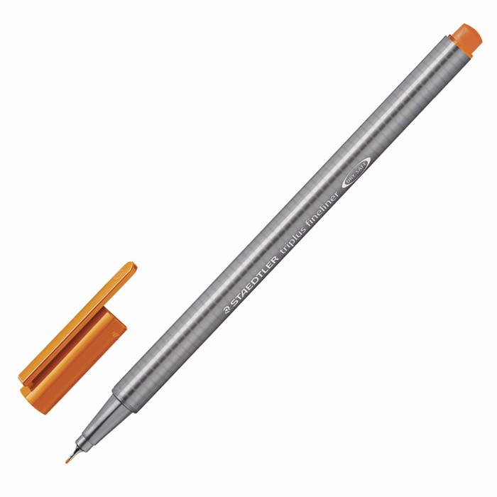 Ручка капиллярная Staedtler 0,3 мм, трехгран, линер, светло-коричневая 334-7