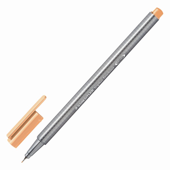 Ручка капиллярная Staedtler 0,3 мм, трехгран, линер, светло-оранжевая 334-43