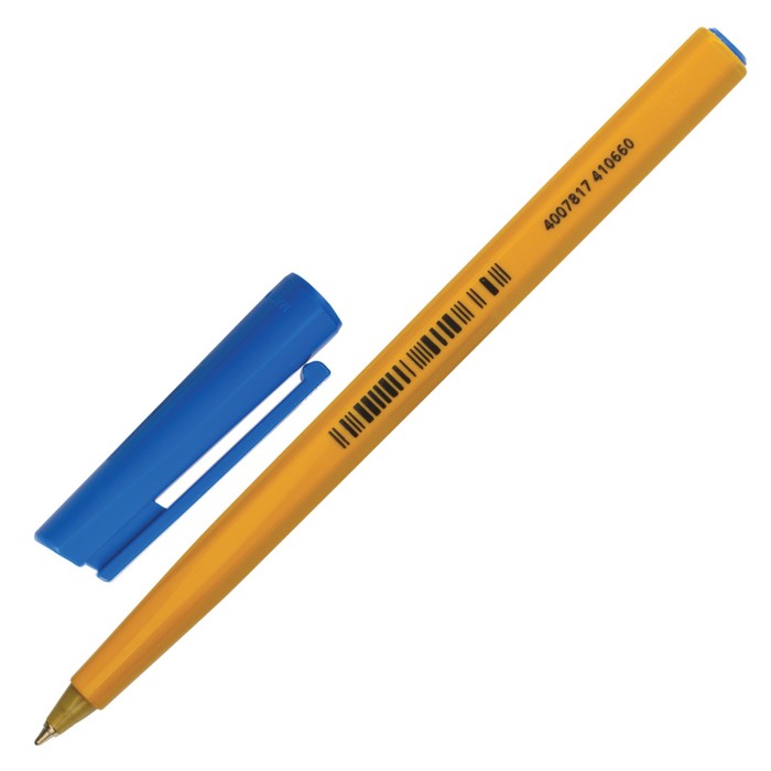 Ручка шариковая Staedtler Stick 0,25мм, синяя, корп. желтый 430 F-3