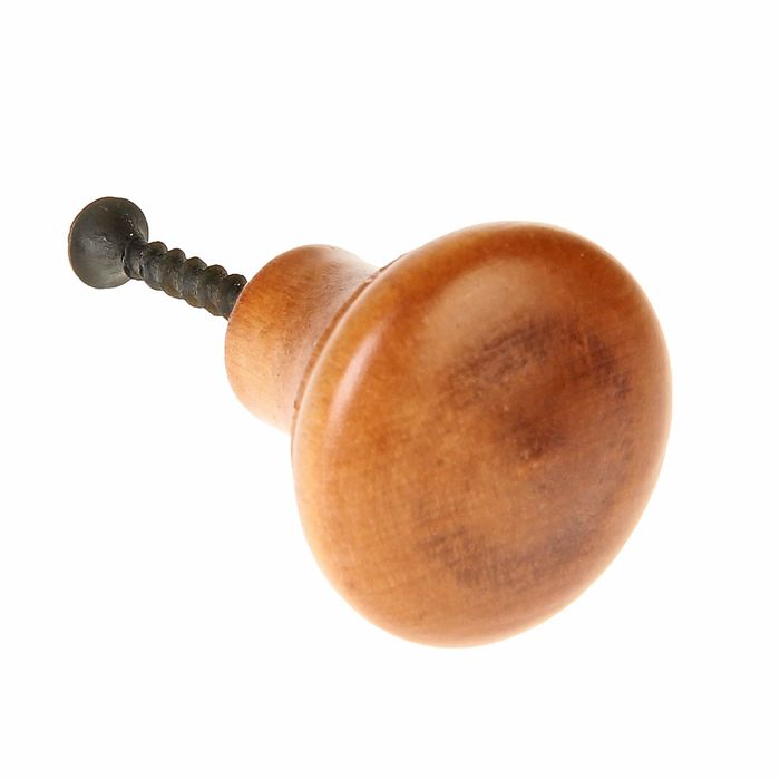 Ручка-кнопка Алапаевск, "Грибок", цвет бук