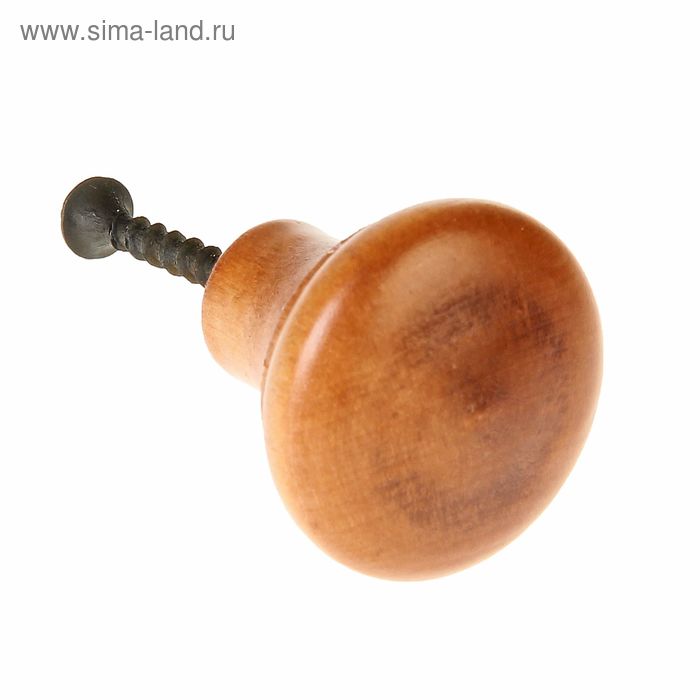 Ручка-кнопка Алапаевск, «Грибок», цвет под дерево