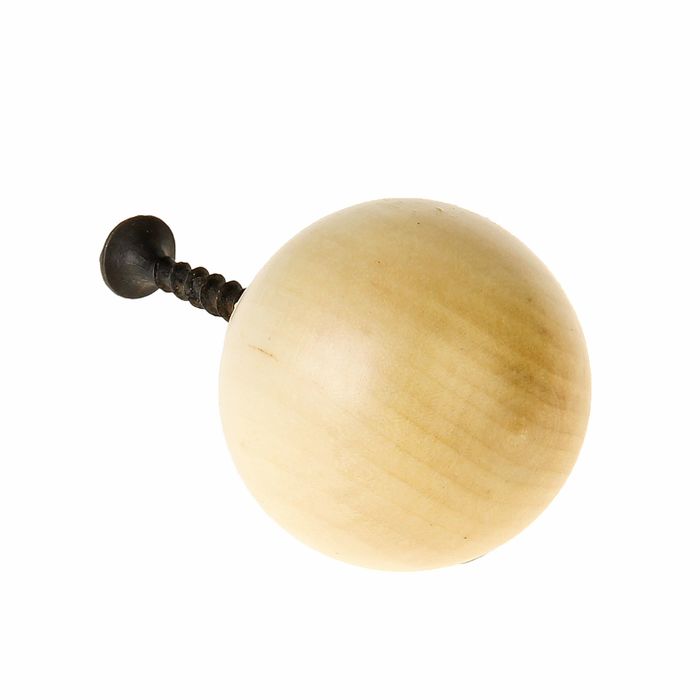 Ручка-кнопка Алапаевск, "Шар", цвет береза