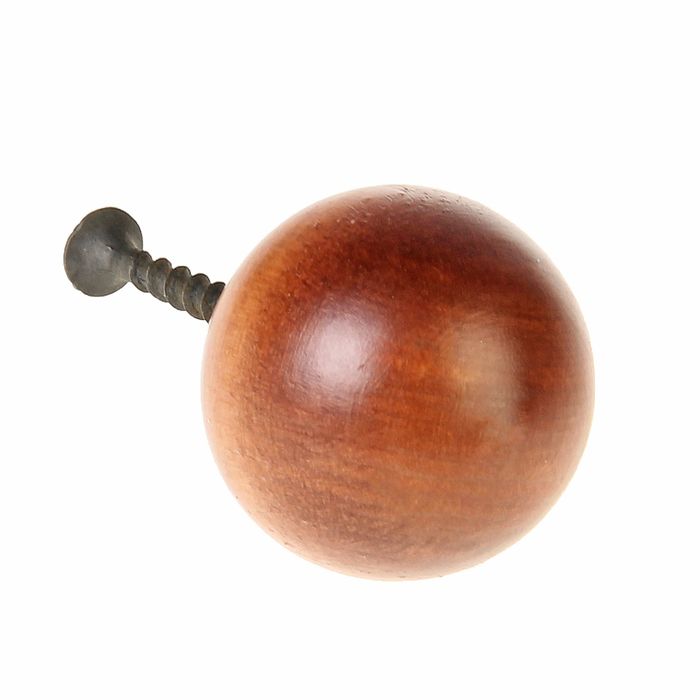 Ручка-кнопка Алапаевск, "Шар", цвет бук