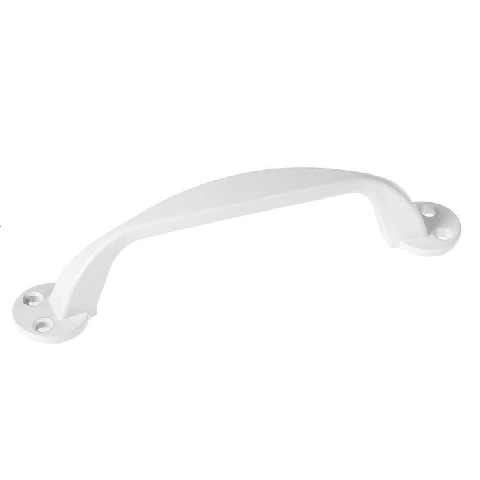 Ручка-скоба РС-100.02, овал, белая