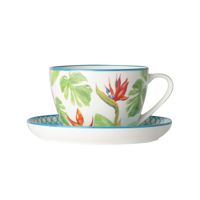 Чашка с блюдцем "Парадиз"