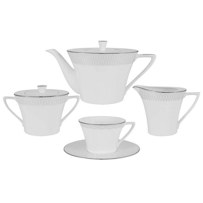 Чайный сервиз "Бриз", из 17 предметов, на 6 персон