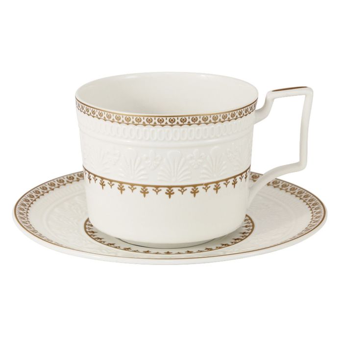 Чашка с блюдцем "Золотой замок"