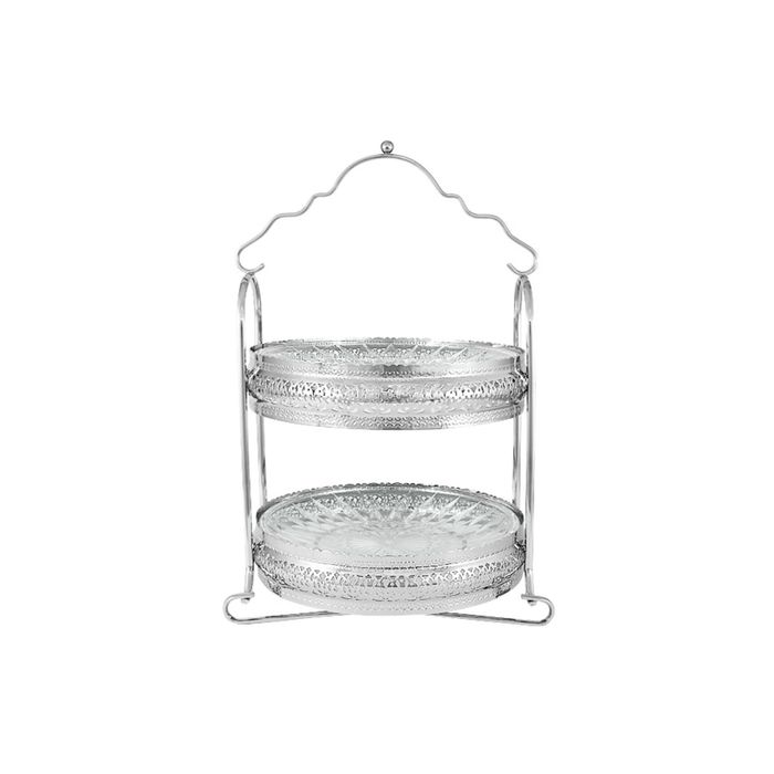 Блюдо сервировочное двухъярусное "Британи"