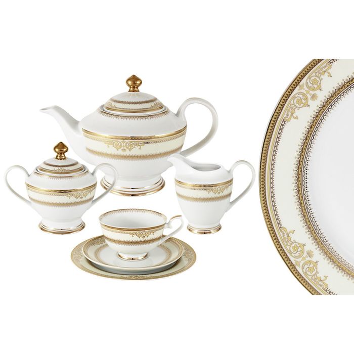 Чайный сервиз "Эльмира", 23 предмета на 6 персон