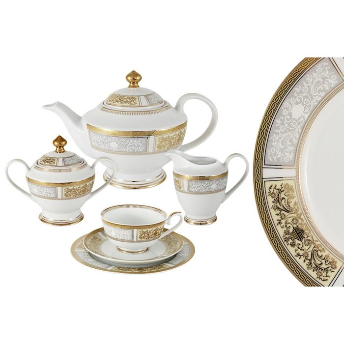 Чайный сервиз "Августина", 23 предмета, на 6 персон