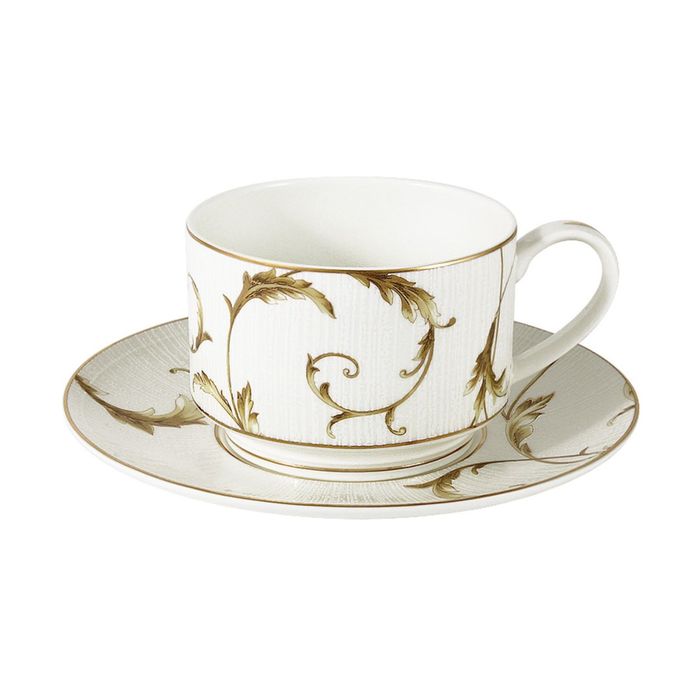 Чашка с блюдцем "Элегия Голд"