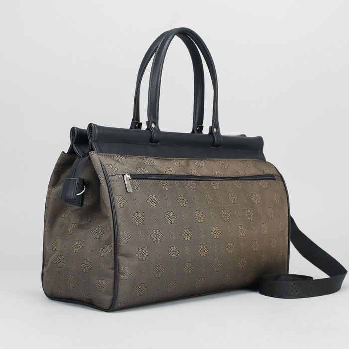 Сумка дорожная, 1 отдел на молнии, наружный карман, цвет коричневый