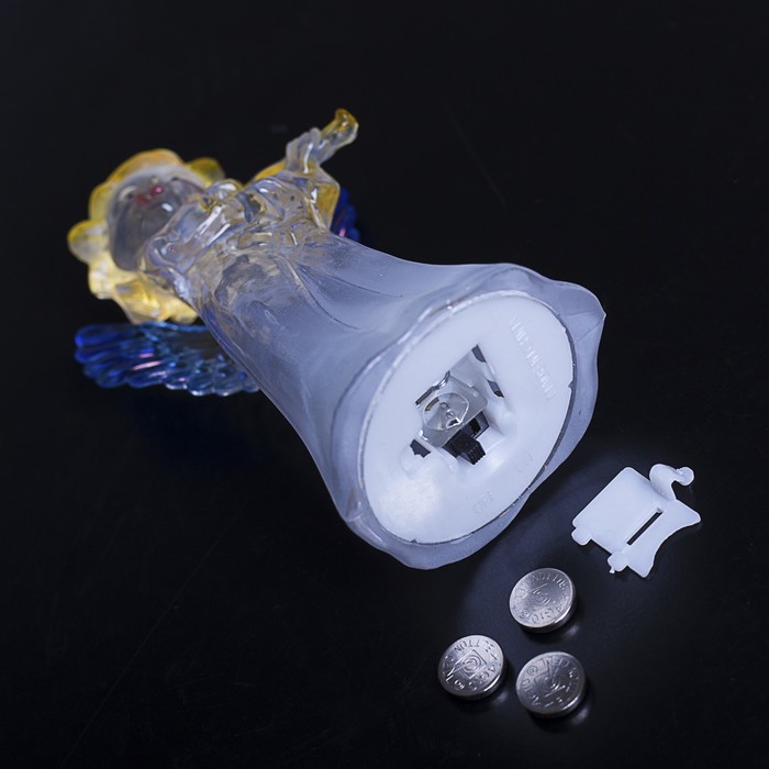 Игрушка световая "Ангел со скрипкой" (батарейки в комплекте) 1 LED, RGB, цветной