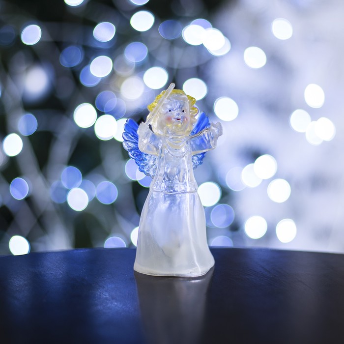 Игрушка световая "Ангел с палочкой дирижера" (батарейки в комплекте) 1 LED, RGB, цветной