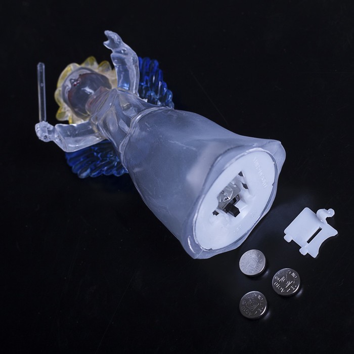 Игрушка световая "Ангел с палочкой дирижера" (батарейки в комплекте) 1 LED, RGB, цветной