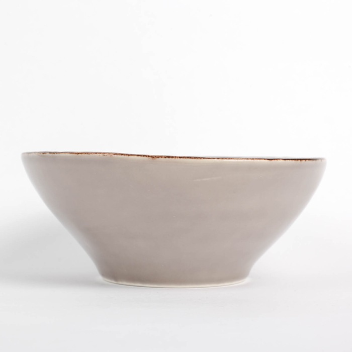 Салатник 500 мл Fortuna, d=15,5 см, цвет серый