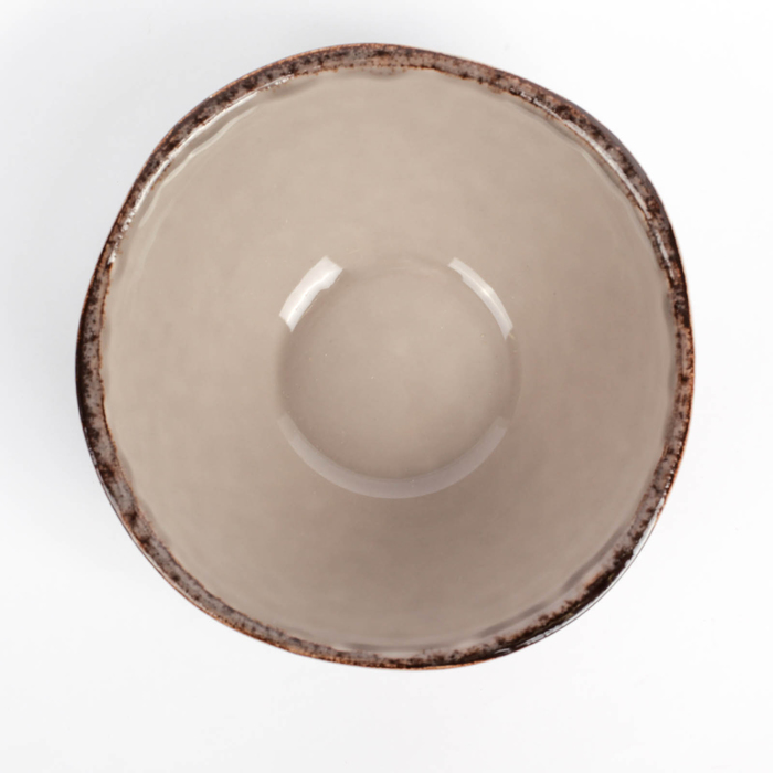 Салатник 500 мл Fortuna, d=15,5 см, цвет серый