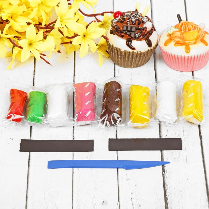 Магниты из теста "Ароматная выпечка"