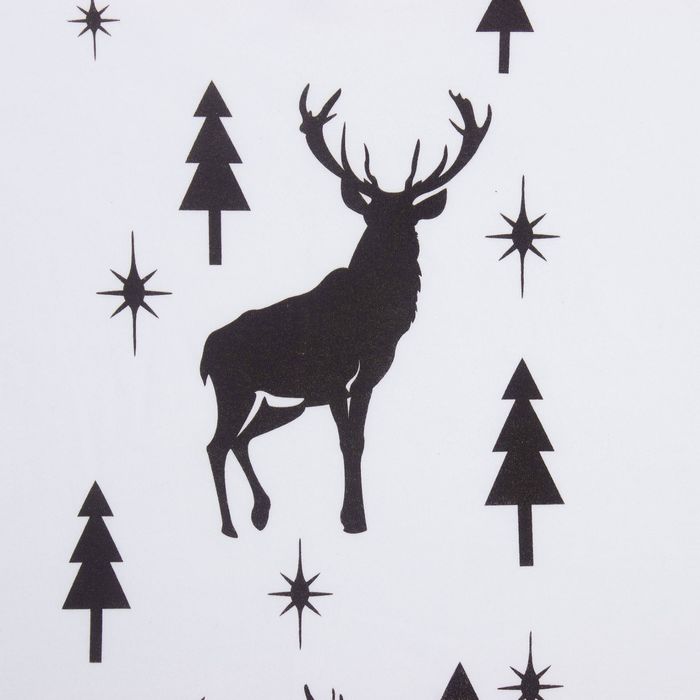 Футболка женская KAFTAN "Новый год", белый, р-р 46-48, 100% хлопок