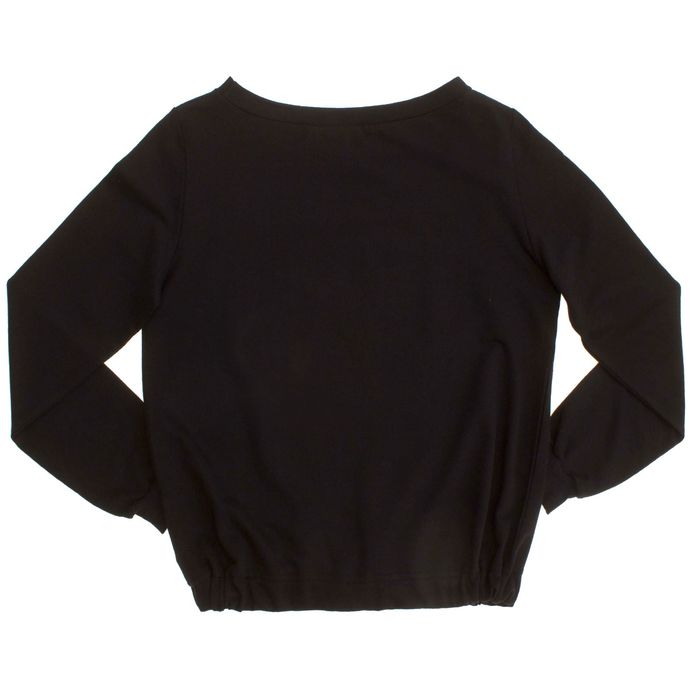 Толстовка женская KAFTAN "Новый год!", чёрный, размер 50-52, 100% хлопок