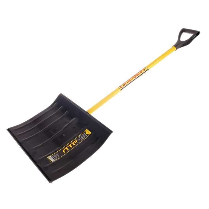 Лопата металлическая радиусная «Русич», ковш 460 × 360 мм, металлический черенок с ручкой