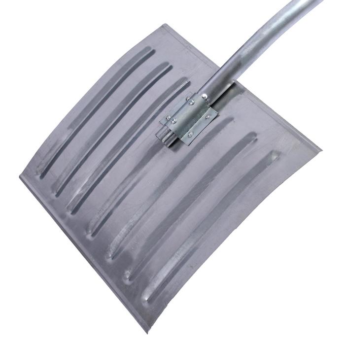 Лопата алюминиевая радиусная «Арктика», ковш 460 × 360 мм, алюминиевый черенок, терморукав