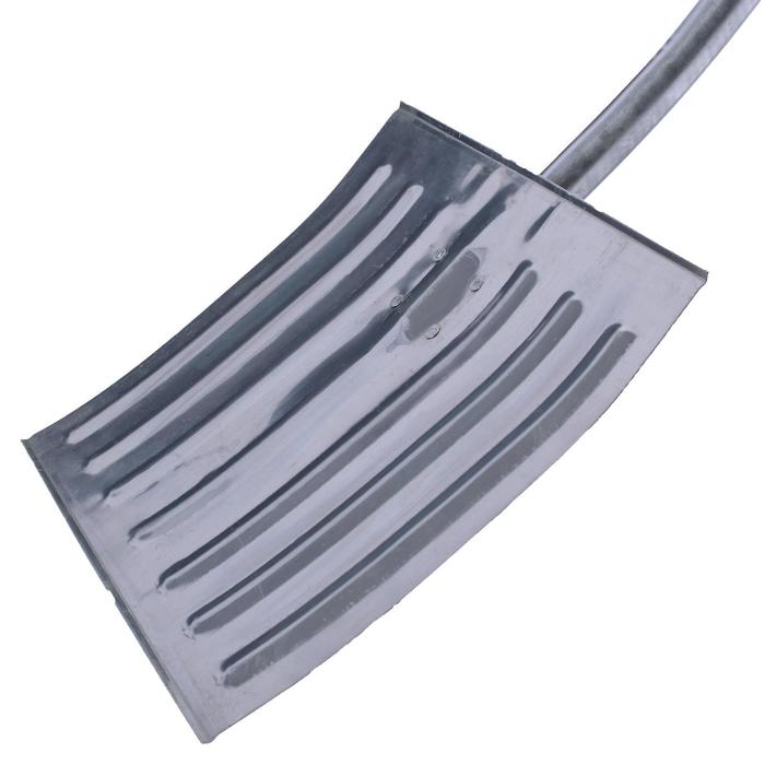 Лопата алюминиевая радиусная «Арктика», ковш 460 × 360 мм, алюминиевый черенок, терморукав