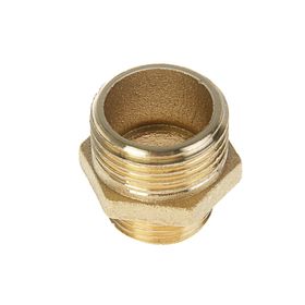 

Ниппель переходной "Никифоров", 1/2" х 3/8" наружная резьба, латунь