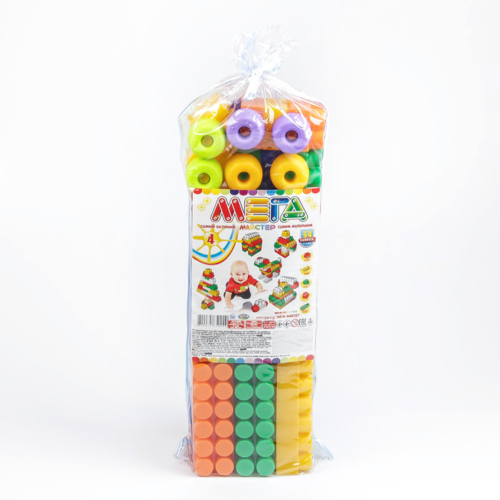 Конструктор "Мега Мастер №4", 54 детали