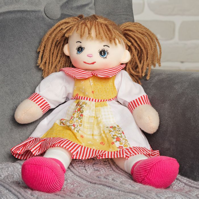 Мягкая игрушка-кукла "Смородинка"