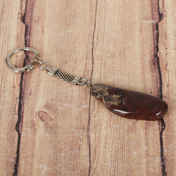 Брелок из яшмы «Саратов» (натуральный камень)