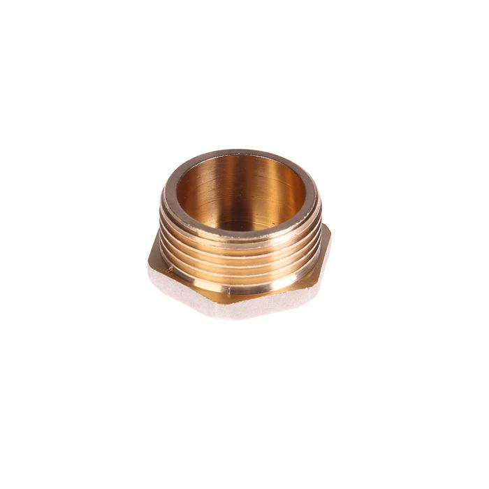 Заглушка JIF, наружная резьба 1", никелированная