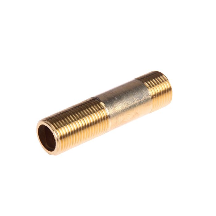 Сгон JIF 432 BR, 1/2" наружная резьба, 80 мм, латунь