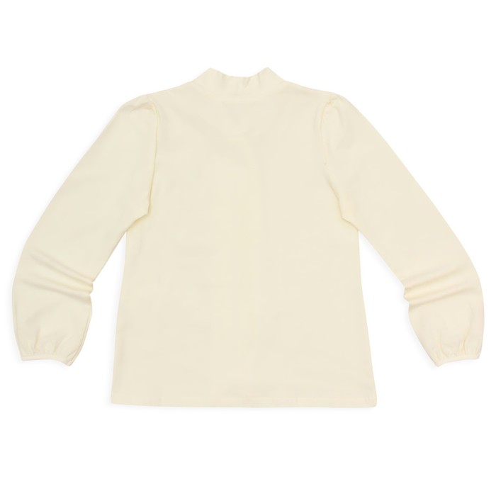 Джемпер для девочки "Школьная пора", рост 122 см (62), цвет белый, принт сердце ДДД681804