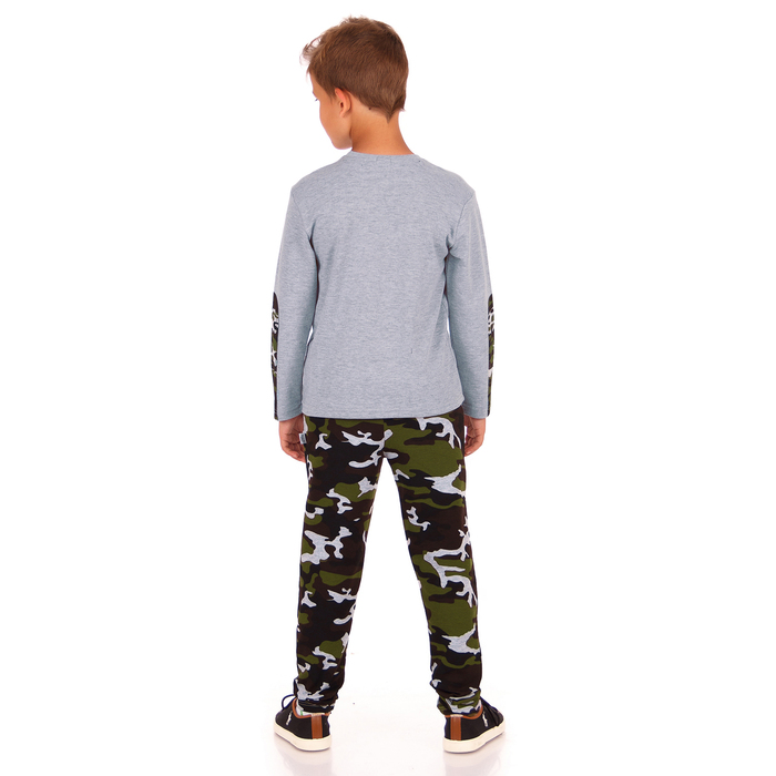 Брюки для мальчика "Хищники", рост 122 см (62), цвет камуфляж