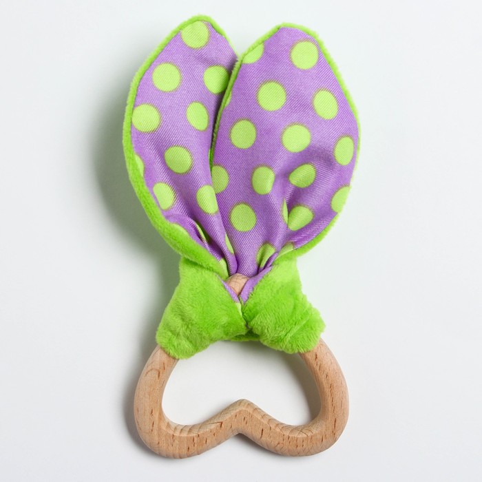 Развивающая игрушка-грызунок «Для малышей», форма сердце