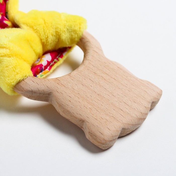 Развивающая игрушка-грызунок «Для маленьких принцесс», форма мишка