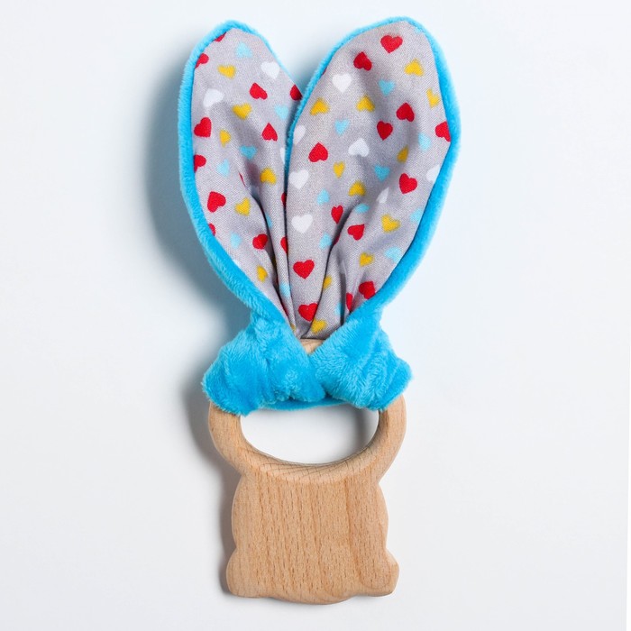 Развивающая игрушка-грызунок «Для маленьких джентльменов», форма мишка