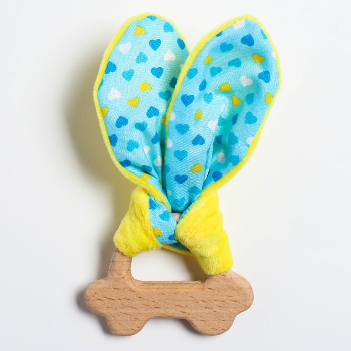 Развивающая игрушка-грызунок «Для маленьких принцесс», форма машинка