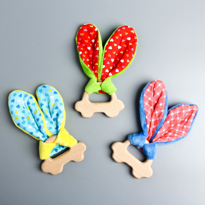 Развивающая игрушка-грызунок «Для маленьких джентльменов», форма машинка