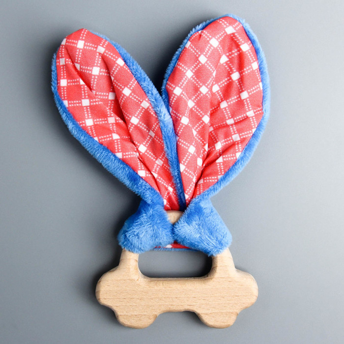 Развивающая игрушка-грызунок «Для малышей», форма машинка