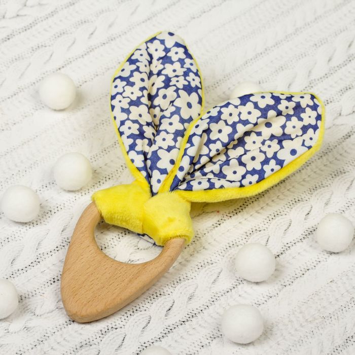 Развивающая игрушка-грызунок «Для маленьких джентльменов», форма морковка