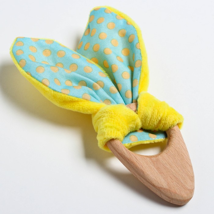 Развивающая игрушка-грызунок «Для малышей», форма морковка