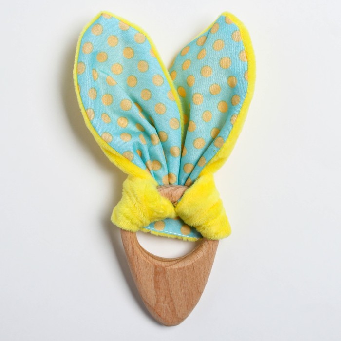 Развивающая игрушка-грызунок «Для малышей», форма морковка