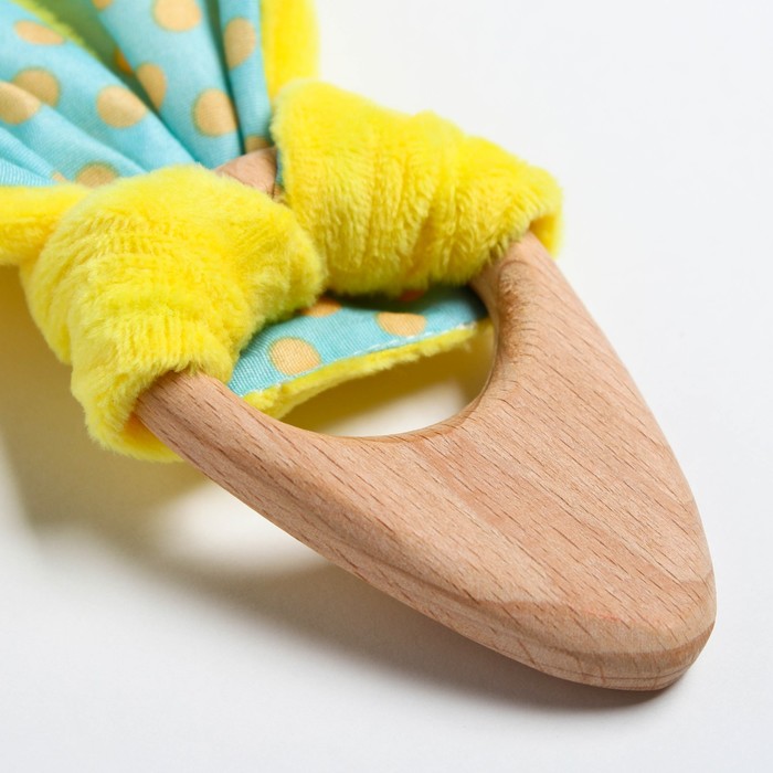 Развивающая игрушка-грызунок «Для малышей», форма морковка