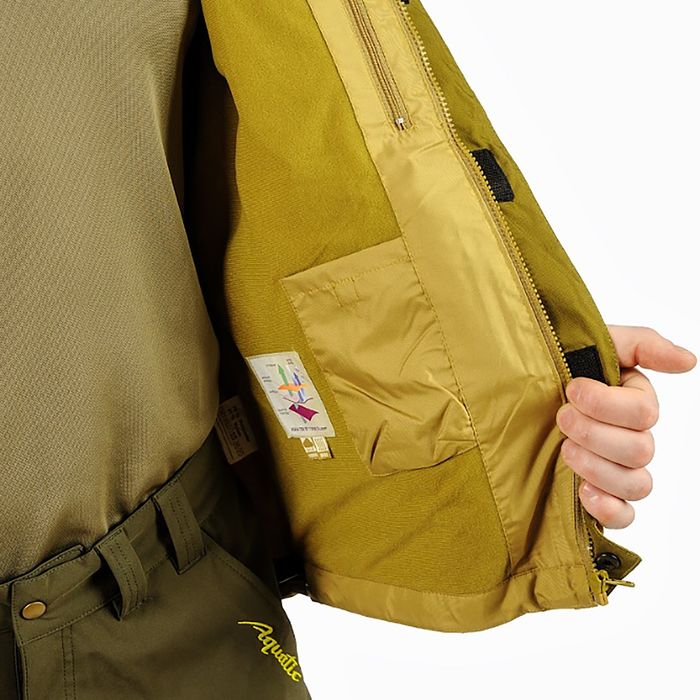 Куртка Aquatic КД-01 от дождя (10000/8000, охота, цвет горчичный, размер L)