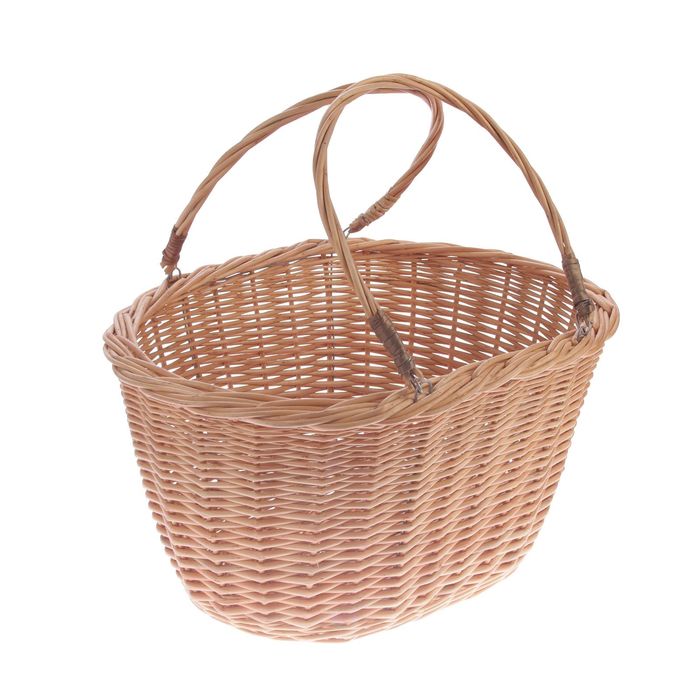 Корзина «Хозяйственная», 2 подвижные ручки, 15-18л, дно 33х23, верх 41х31, Н=23 см