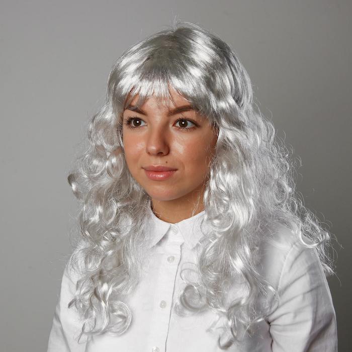 Карнавальный парик «Блондинка», кудрявые концы, 120 г цена и фото